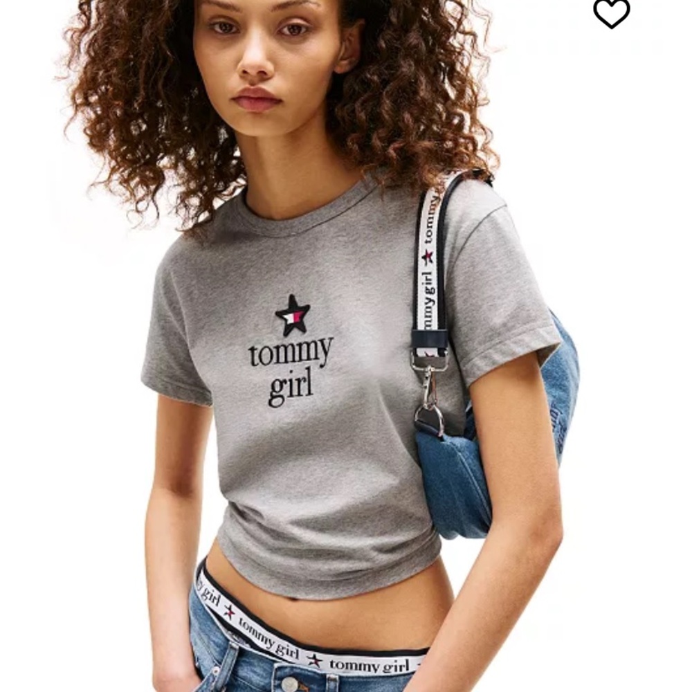Tommy Jeans Tommy Girl 90’s Embroidered Star Baby T-Shirt
